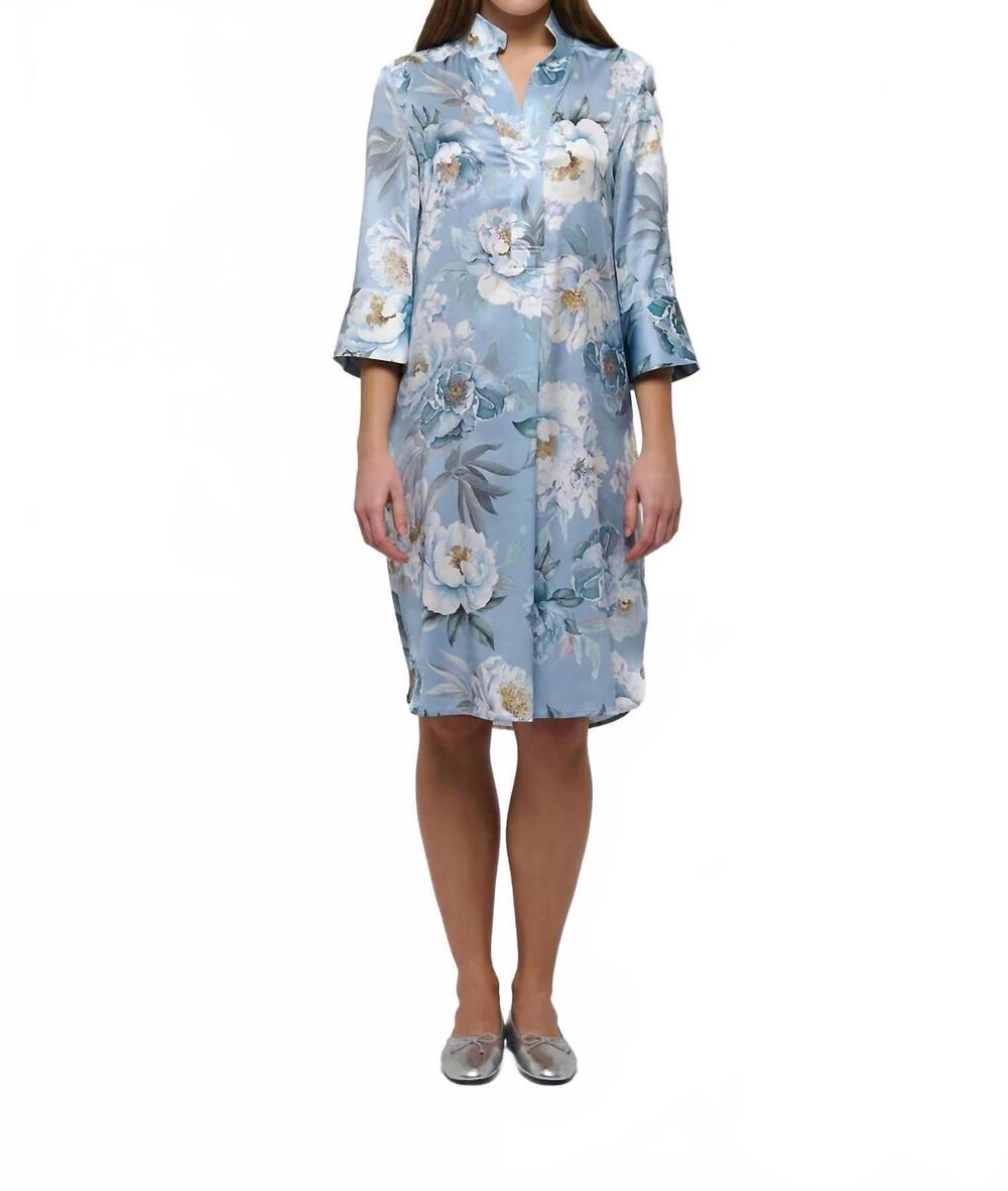 NEW DEA KUDIBAL kamillesdea midi dress in paeonia skyway